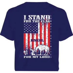 Stand for the Flag, Kneel for My Lord T-shirt