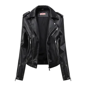 Temperament Slim Fit Motorcycle Jacket