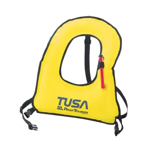 TUSA Adult Size Horse Collar Style Oral Inflate Snorkeling Life Vest