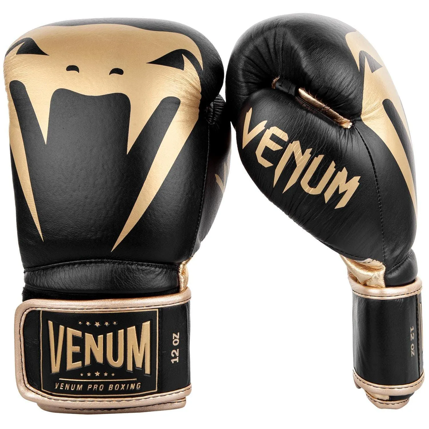 Venum Giant 2.0 Pro Boxing Gloves Velcro - Black/Gold