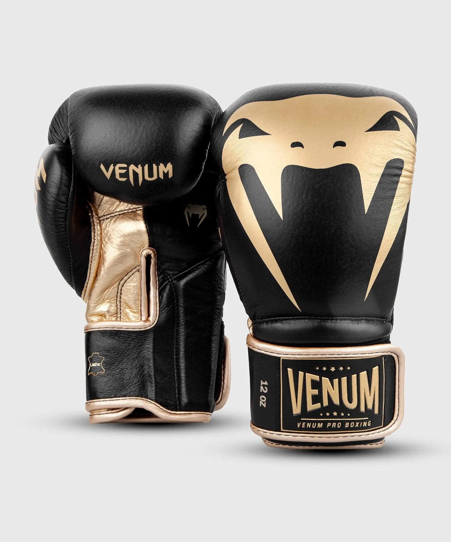 Venum Giant 2.0 Pro Boxing Gloves Velcro - Black/Gold