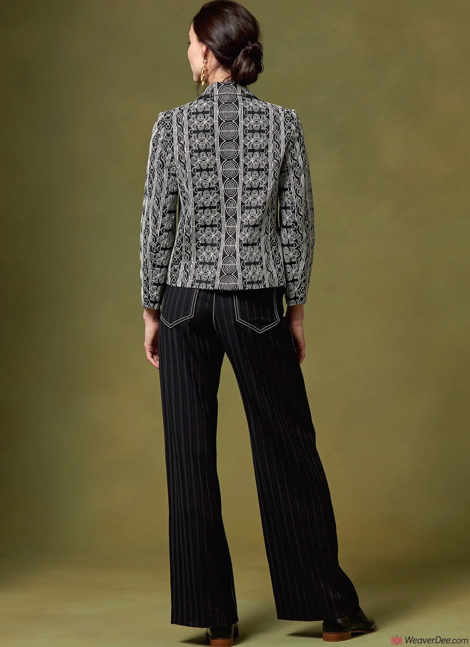 Vogue Pattern V1644 Misses' Jacket & Trousers