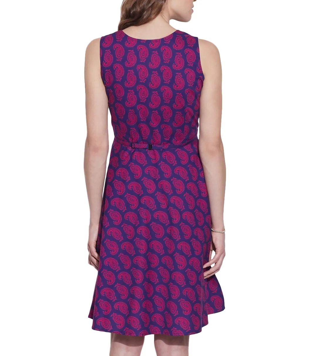 Women's Apparel Cotton Printed Dress,Machine Washable,W-CPD32-1630, Size-32 Inch