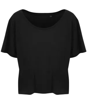 Womens Daintree EcoViscose tee | Jet Black