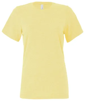 Womens relaxed Jersey short sleeve tee | Heather French Vanilla