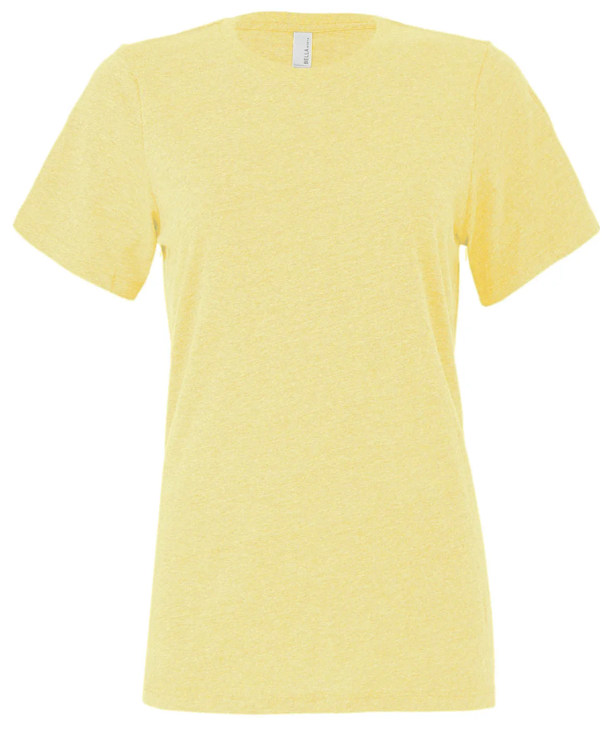 Womens relaxed Jersey short sleeve tee | Heather French Vanilla