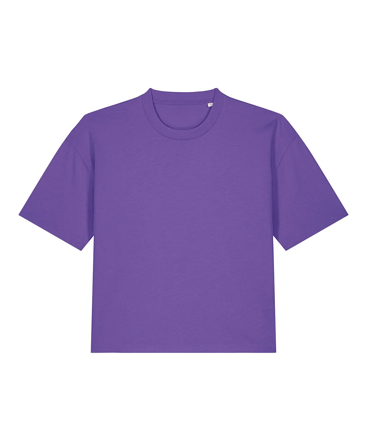 Womens Stella Nova boxy t-shirt (STTW175) | Purple Love