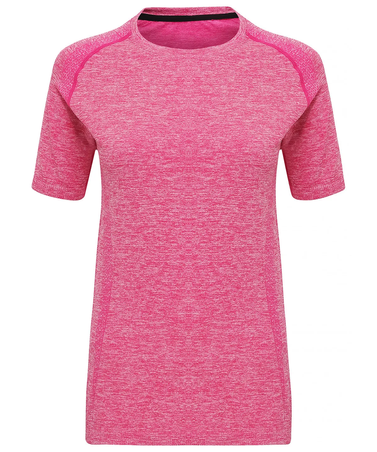 Womens TriDri® seamless 3D fit multi-sport performance short sleeve top | Pink