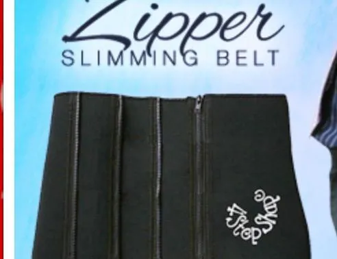 Zipper Slimming Belt